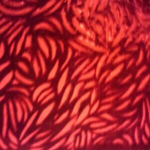 Silk Burgundy Cut Velvet Scarf